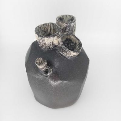 Gres vase contemporain vague 1