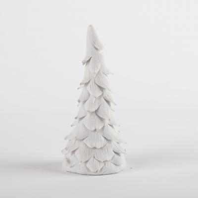 Sapin porcelaine blanc decoration